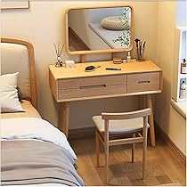 Amazon｜化粧台、テーブル高級寝室家具メイクアップテーブル